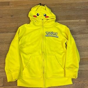 Official Pokémon Pikachu Hoodie Size 6 Youth